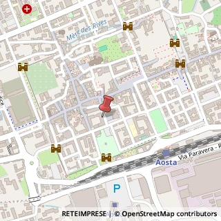 Mappa Via Antonio Gramsci, 22, 11100 Aosta, Aosta (Valle d'Aosta)