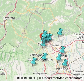 Mappa Località Costalta, 36015 Piane VI, Italia (10.41308)