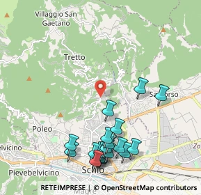 Mappa Località Costalta, 36015 Piane VI, Italia (2.3705)