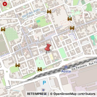 Mappa Via B. Festaz, 29, 11100 Aosta, Aosta (Valle d'Aosta)