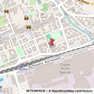 Mappa Via Giuseppe Mazzini, 2, 11100 Aosta, Aosta (Valle d'Aosta)