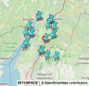 Mappa Via Regina Elena, 38063 Avio TN, Italia (11.322)