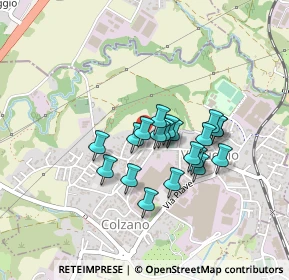 Mappa Viale Giovanni Segantini, 20837 Veduggio Con Colzano MB, Italia (0.3175)