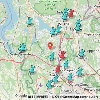 Mappa Via per Menzago, 21040 Sumirago VA, Italia (9.886)