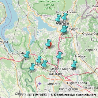 Mappa Via per Menzago, 21040 Sumirago VA, Italia (7.66091)