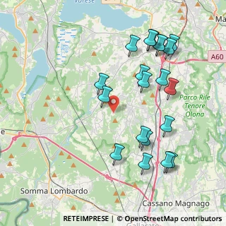 Mappa Via per Menzago, 21040 Sumirago VA, Italia (4.292)