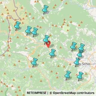Mappa Via Pieriboni, 36030 Valli del Pasubio VI, Italia (4.89231)