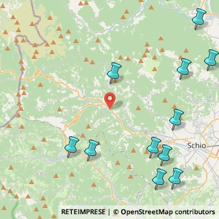 Mappa Via Pieriboni, 36030 Valli del Pasubio VI, Italia (6.2975)