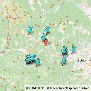 Mappa Via Pieriboni, 36030 Valli del Pasubio VI, Italia (4.209)