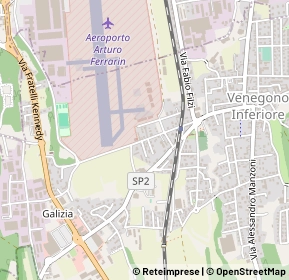 Mappa Via Antonio Vivaldi, 21040 Venegono Inferiore VA, Italia (0.31923)
