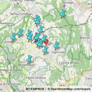 Mappa Via G. da, 22063 Cantù CO, Italia (1.58882)