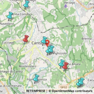 Mappa Via G. da, 22063 Cantù CO, Italia (2.73455)