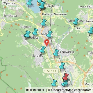 Mappa Via Don Giovanni Minzoni, 28024 Gozzano NO, Italia (2.8515)