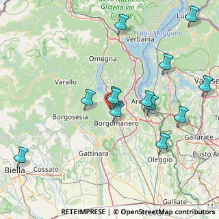 Mappa Via Don Giovanni Minzoni, 28024 Gozzano NO, Italia (16.92769)