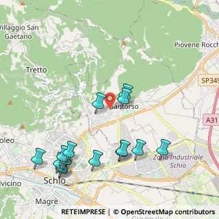 Mappa Via Malga Zonta, 36014 Santorso VI, Italia (2.37533)