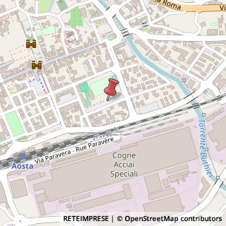 Mappa Via Giuseppe Mazzini, 1, 11100 Aosta, Aosta (Valle d'Aosta)