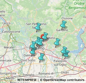 Mappa 24022 Alzano lombardo BG, Italia (10.71583)