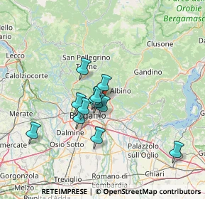 Mappa 24022 Alzano lombardo BG, Italia (10.805)