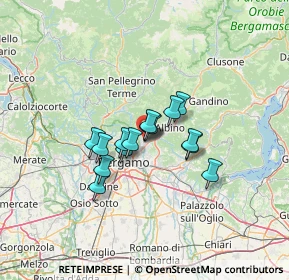 Mappa 24022 Alzano lombardo BG, Italia (8.43733)