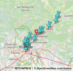 Mappa 24022 Alzano lombardo BG, Italia (6.04923)