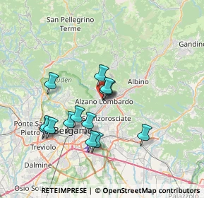 Mappa 24022 Alzano lombardo BG, Italia (6.335)