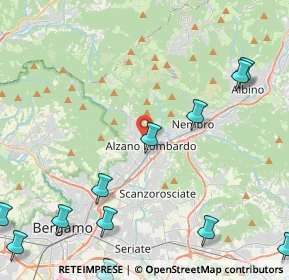 Mappa 24022 Alzano lombardo BG, Italia (6.2725)