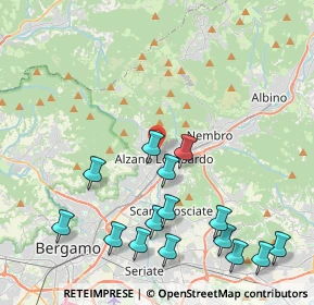 Mappa 24022 Alzano lombardo BG, Italia (4.87533)