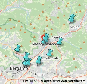 Mappa 24022 Alzano lombardo BG, Italia (3.91929)