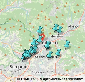 Mappa 24022 Alzano lombardo BG, Italia (3.3575)