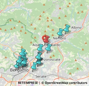 Mappa 24022 Alzano lombardo BG, Italia (4.37444)