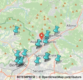 Mappa 24022 Alzano lombardo BG, Italia (4.29625)