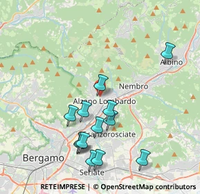 Mappa 24022 Alzano lombardo BG, Italia (3.98692)