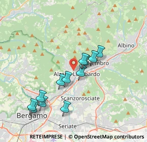 Mappa 24022 Alzano lombardo BG, Italia (3.3925)