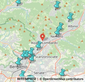 Mappa 24022 Alzano lombardo BG, Italia (6.3535)