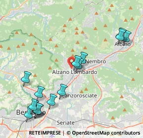 Mappa 24022 Alzano lombardo BG, Italia (4.85467)