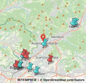 Mappa 24022 Alzano lombardo BG, Italia (5.57462)