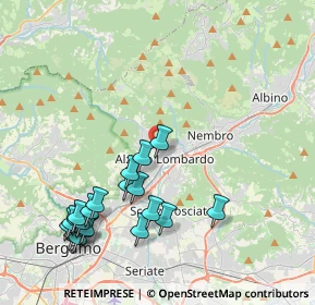 Mappa 24022 Alzano lombardo BG, Italia (4.597)