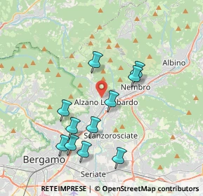 Mappa 24022 Alzano lombardo BG, Italia (3.69182)