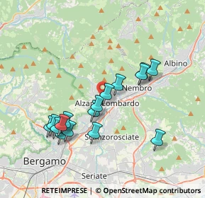 Mappa 24022 Alzano lombardo BG, Italia (3.49813)