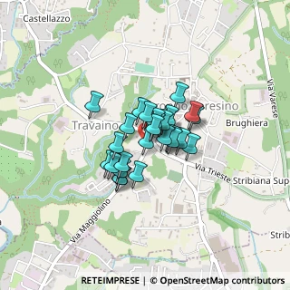 Mappa Via Daniele Castiglioni, 21040 Caronno Varesino VA, Italia (0.24138)