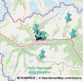 Mappa Frazione Autoporto, 11020 Pollein AO, Italia (7.99909)