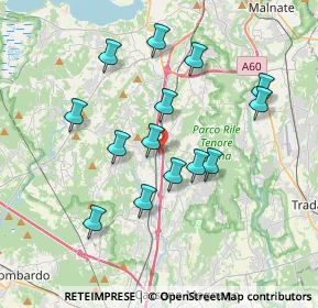 Mappa Via Monte Rosa, 21041 Albizzate VA, Italia (3.40643)