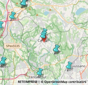 Mappa 22063 Cantù CO, Italia (6.5835)