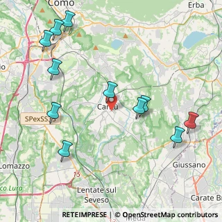 Mappa 22063 Cantù CO, Italia (4.82)