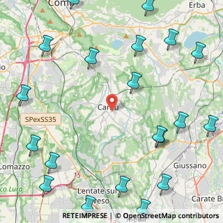 Mappa 22063 Cantù CO, Italia (6.4415)