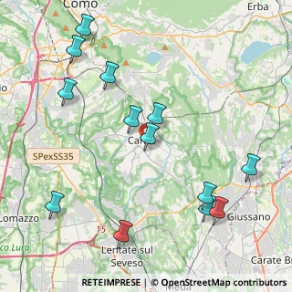 Mappa 22063 Cantù CO, Italia (4.76385)