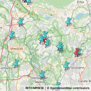 Mappa 22063 Cantù CO, Italia (6.021)