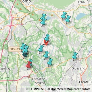 Mappa 22063 Cantù CO, Italia (4.25941)