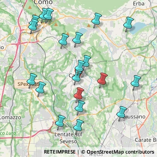 Mappa 22063 Cantù CO, Italia (4.7495)