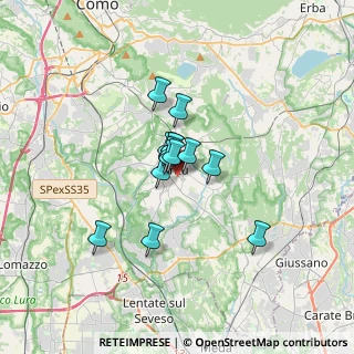 Mappa 22063 Cantù CO, Italia (1.96214)